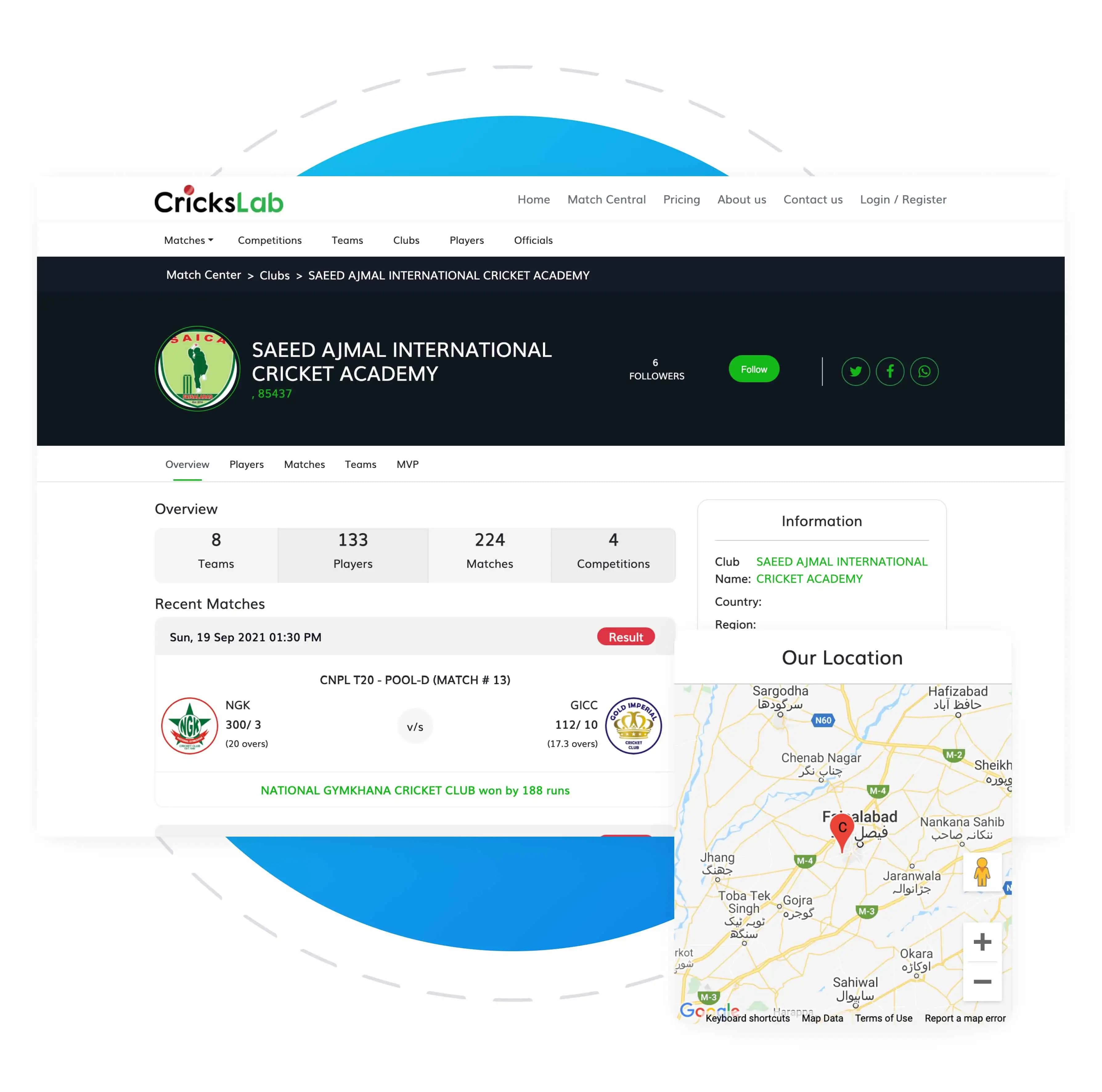 Club On Crickslab