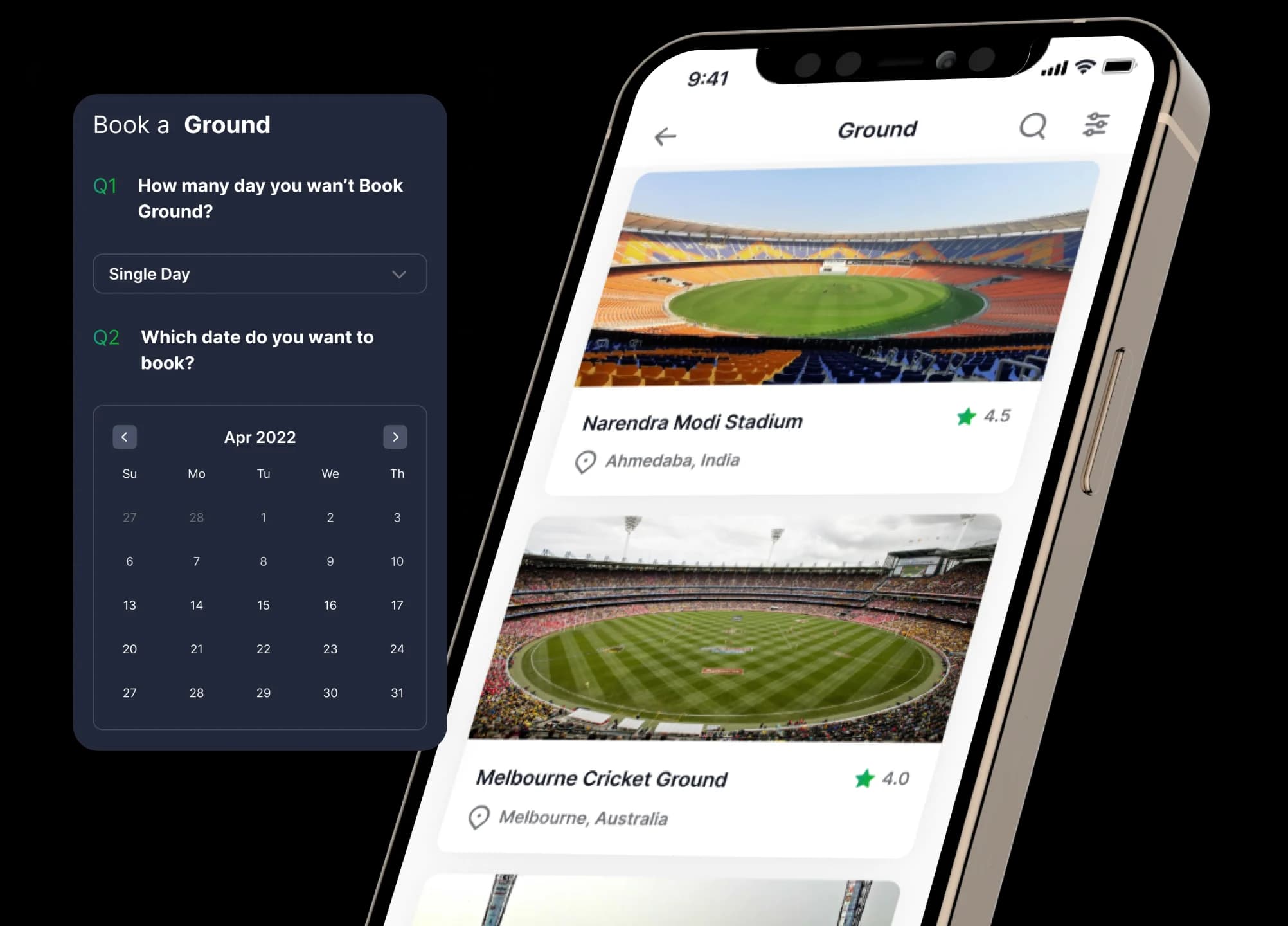 Ground Booking & Management