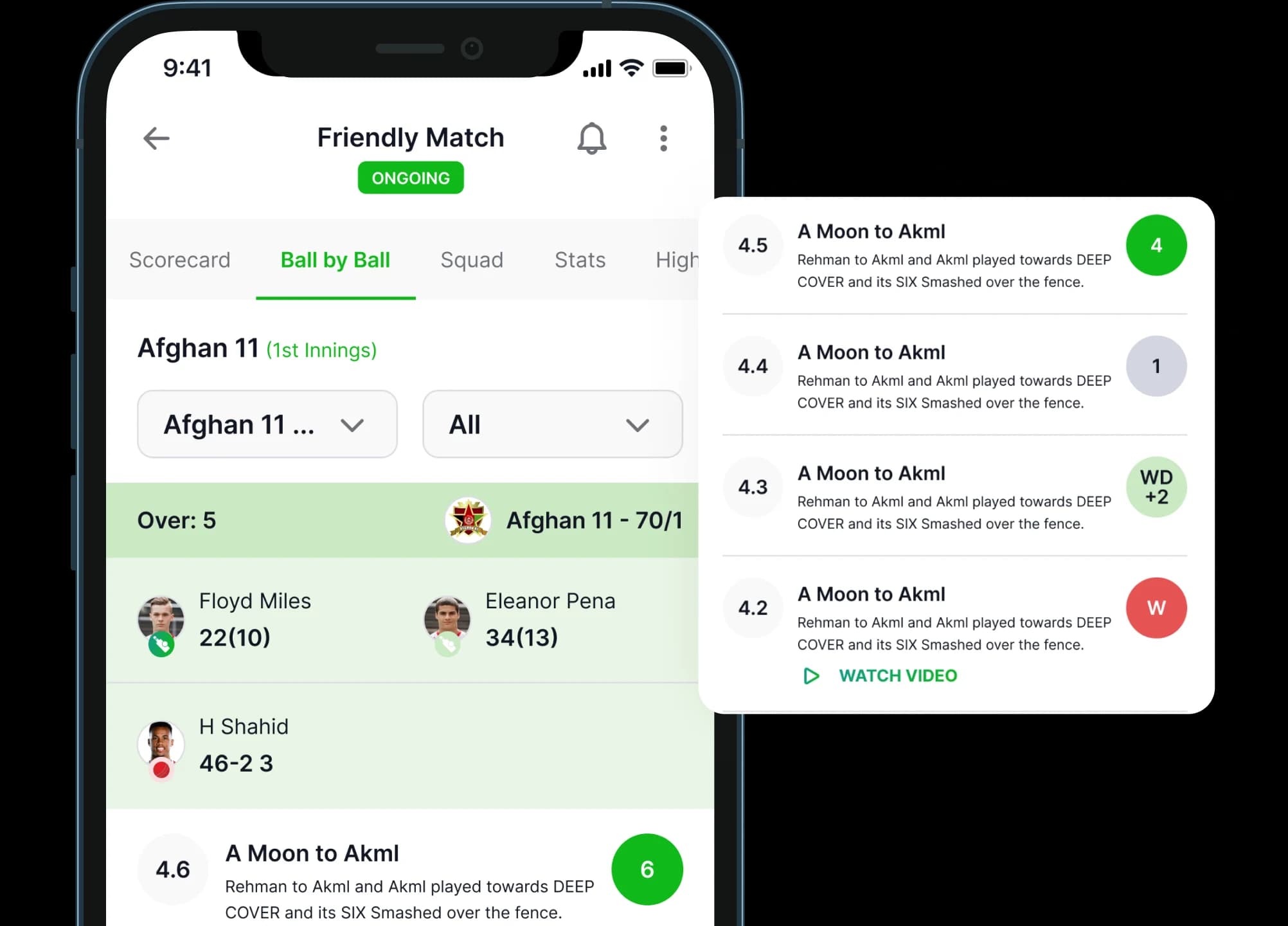 Live Scoring & Analytics