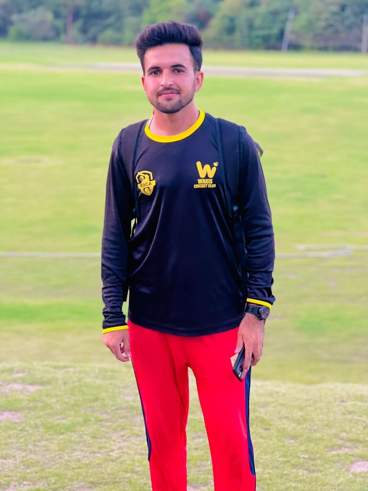 Sameullah khan cricket player profile photo
