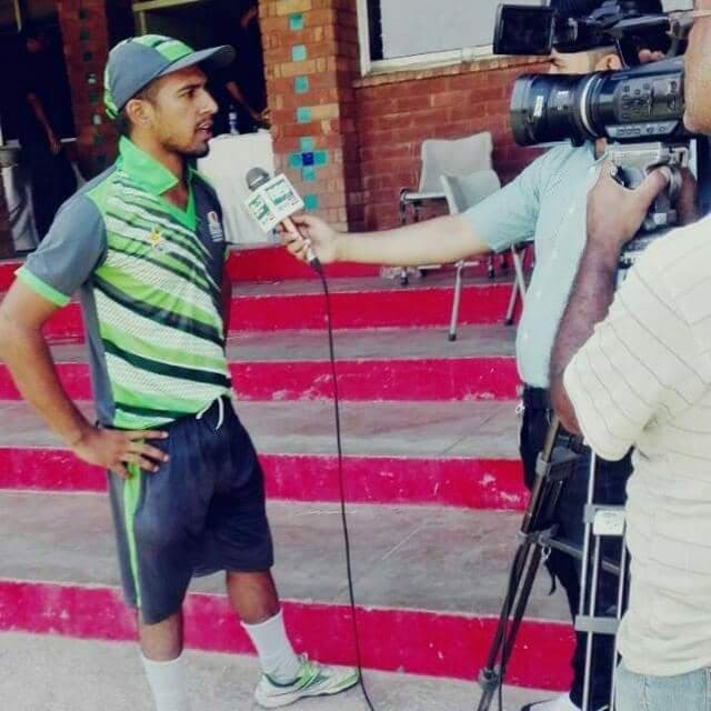 Aahil Javaid cricket player photo