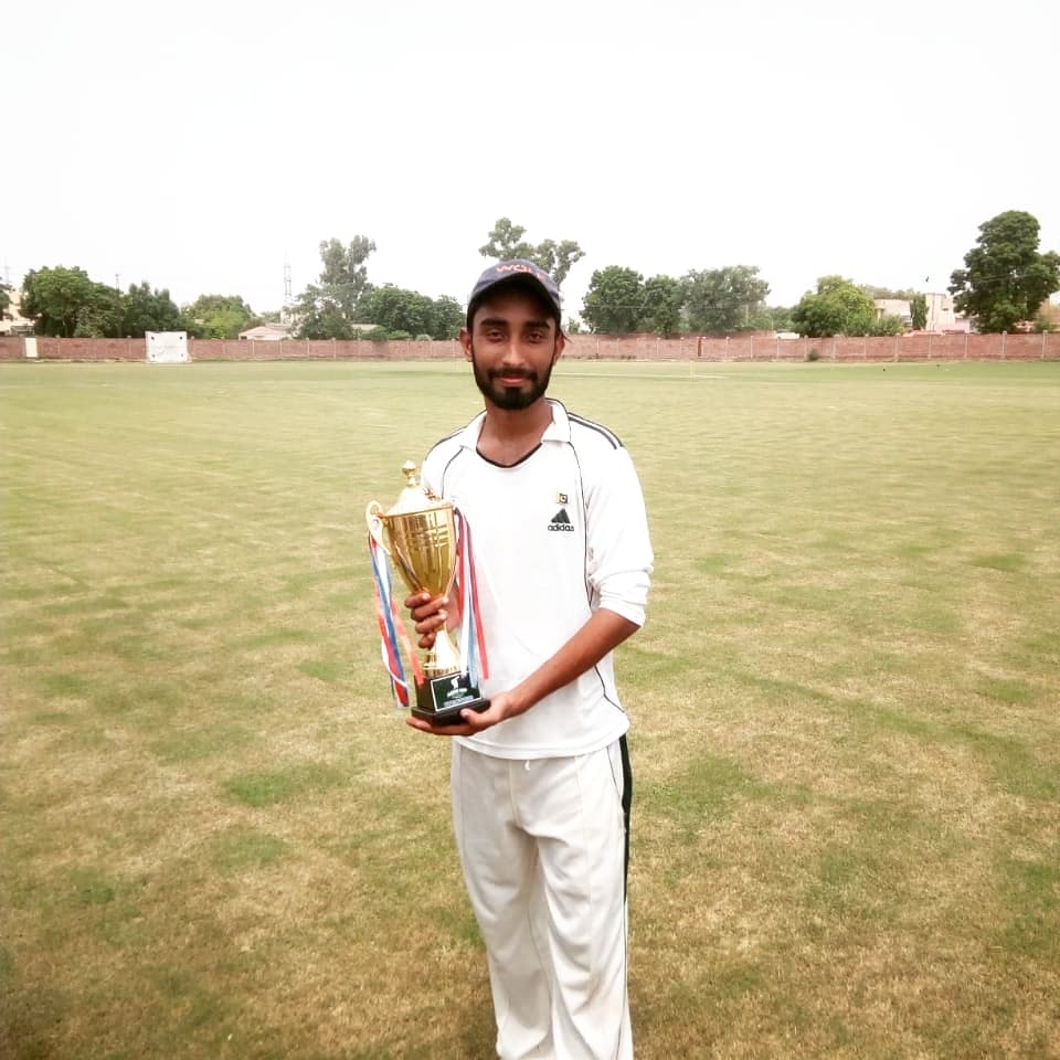 Zain Amir cricket player profile photo
