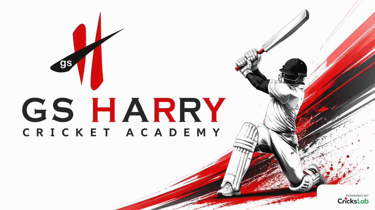 GS Harry Cricket Academy banner