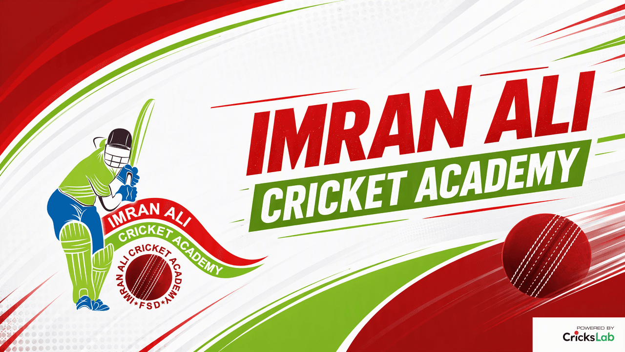 Imran Ali Cricket Academy banner