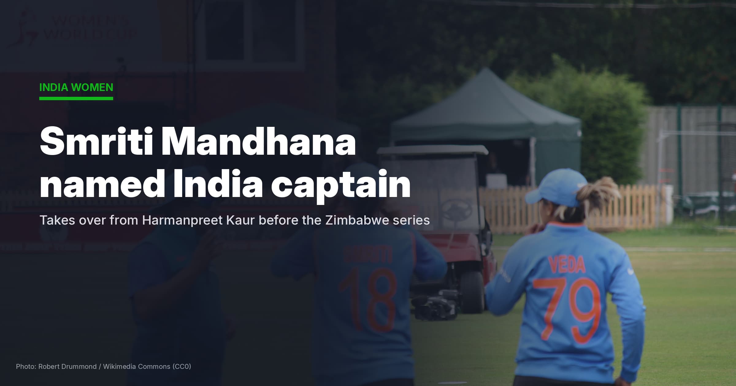 Smriti Mandhana Named India Captain Ahead Of Zimbabwe Series
