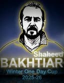 BAKHTAIR SHAHEED WINTER ONEDAY CUP 2025-26