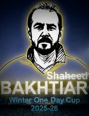 BAKHTAIR SHAHEED WINTER ONEDAY CUP 2025-26