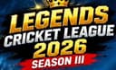 LEGENDS CRICKET  LEAGUE SEASON 3 2026