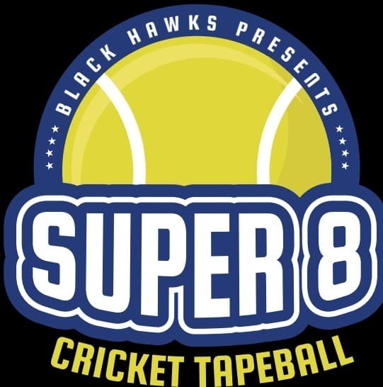 Black Hawks Super Eight Cricket Tapeball
