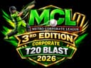 MCL 3rd Edition Corporate T20 Blast 2026