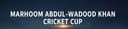 WADOOD KHAN CRICKET CUP