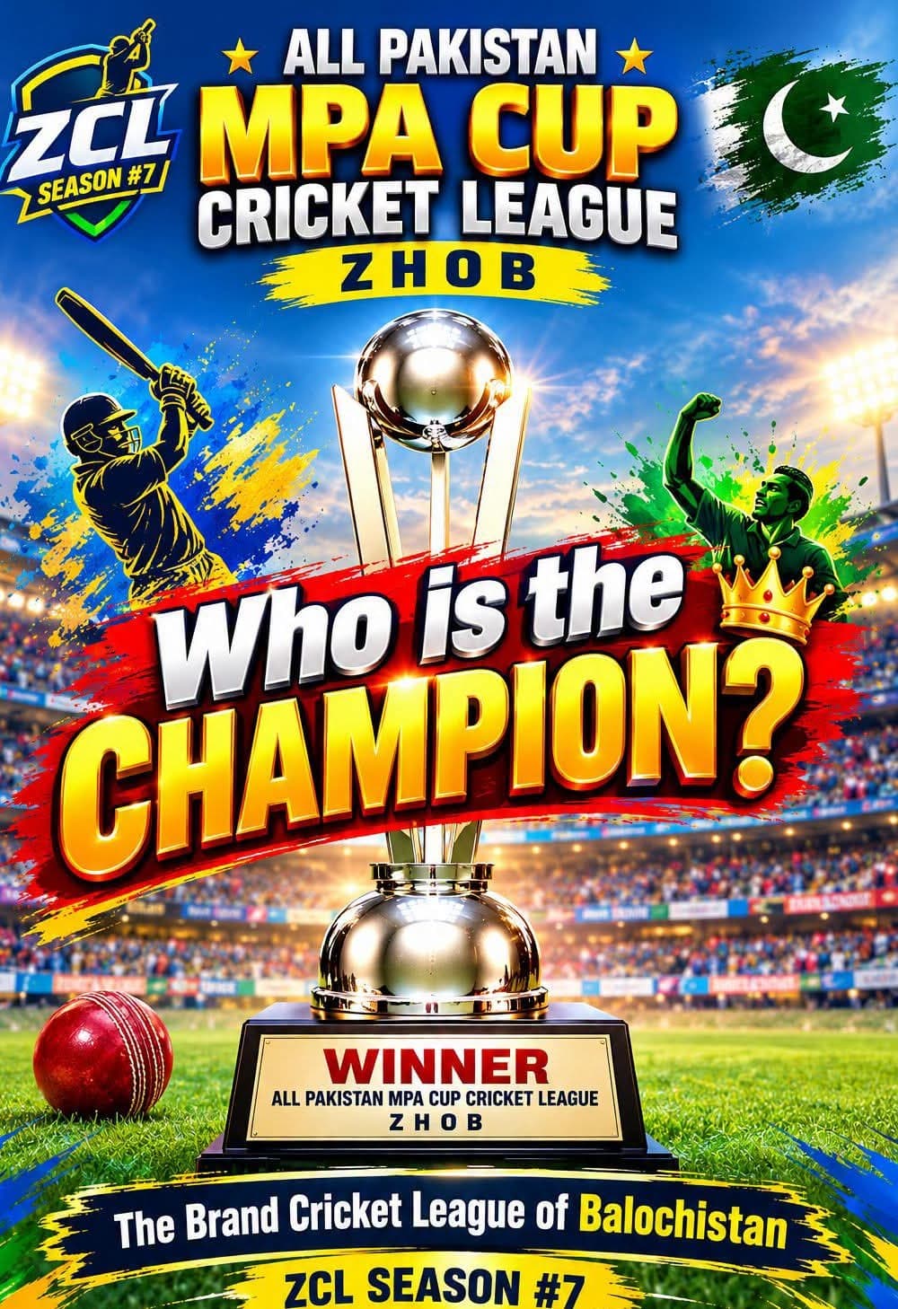 All Pakistan MPA Cup Cricket League zhob