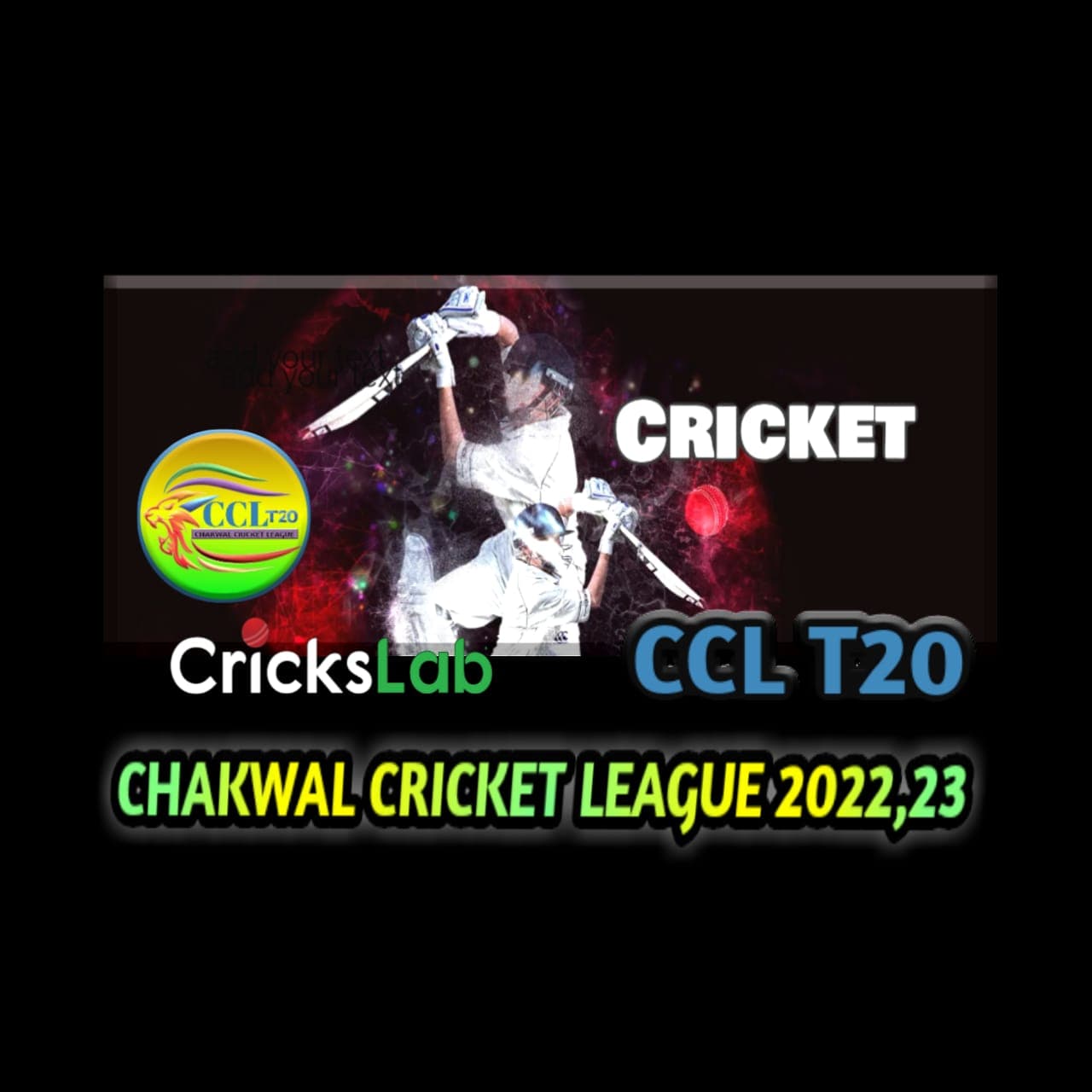 Chakwal Cricket League 2022, 23