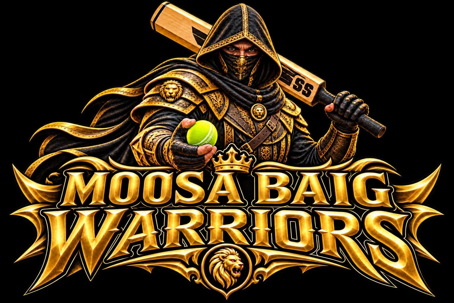 Moosa Baig Warriors team logo