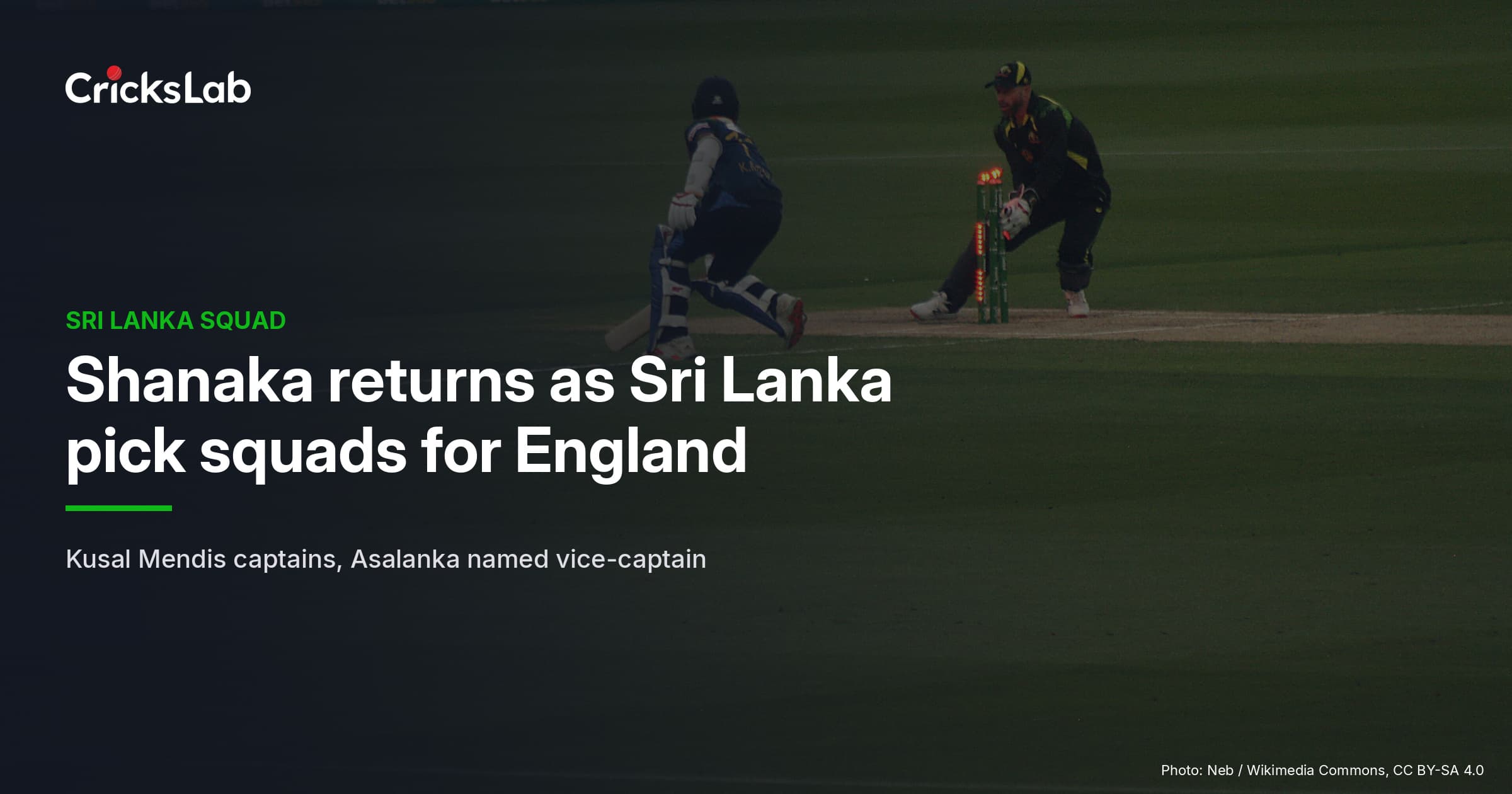 Sri Lanka Squad For England Tour: Shanaka Returns, Udara Recalled