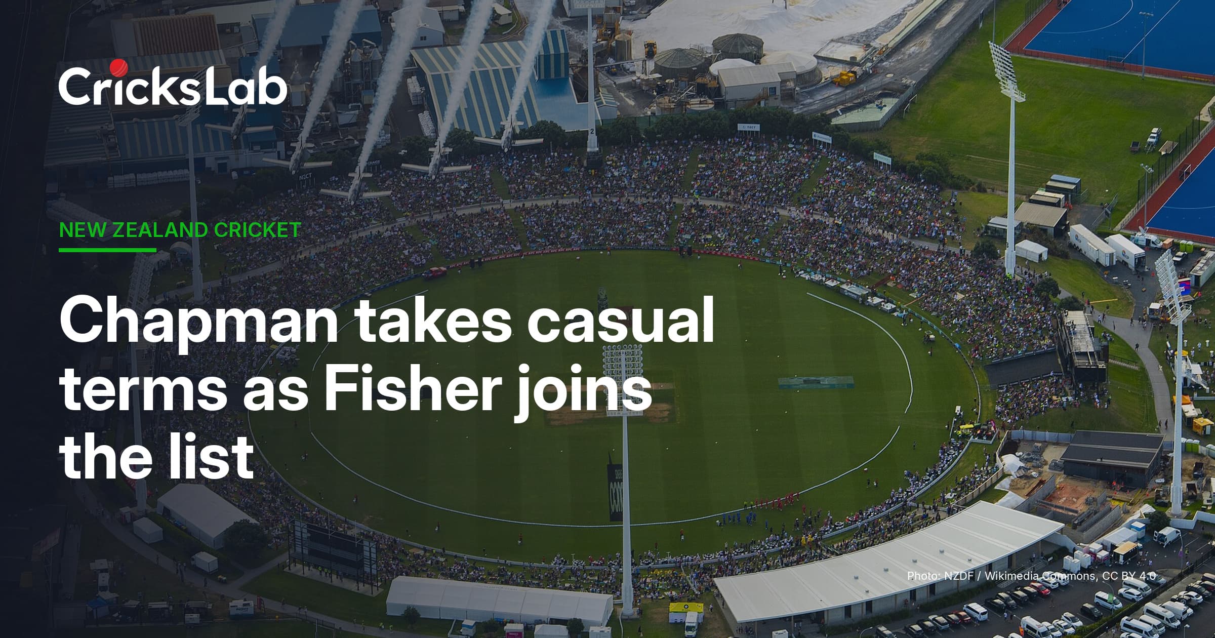 Mark Chapman Takes Casual Contract As Fisher Joins NZC List