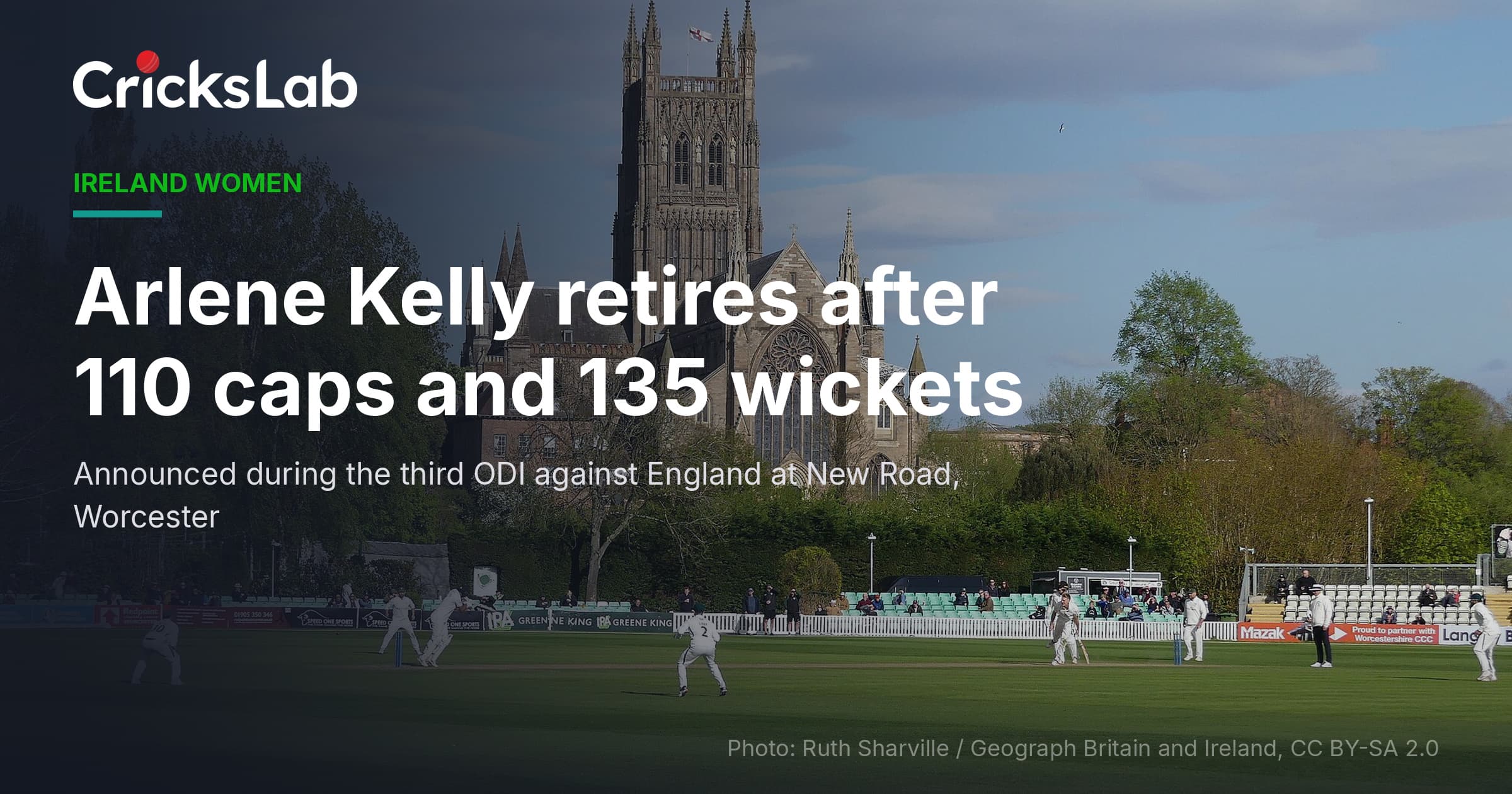 Arlene Kelly Retires As Ireland's Third-Highest Wicket-Taker