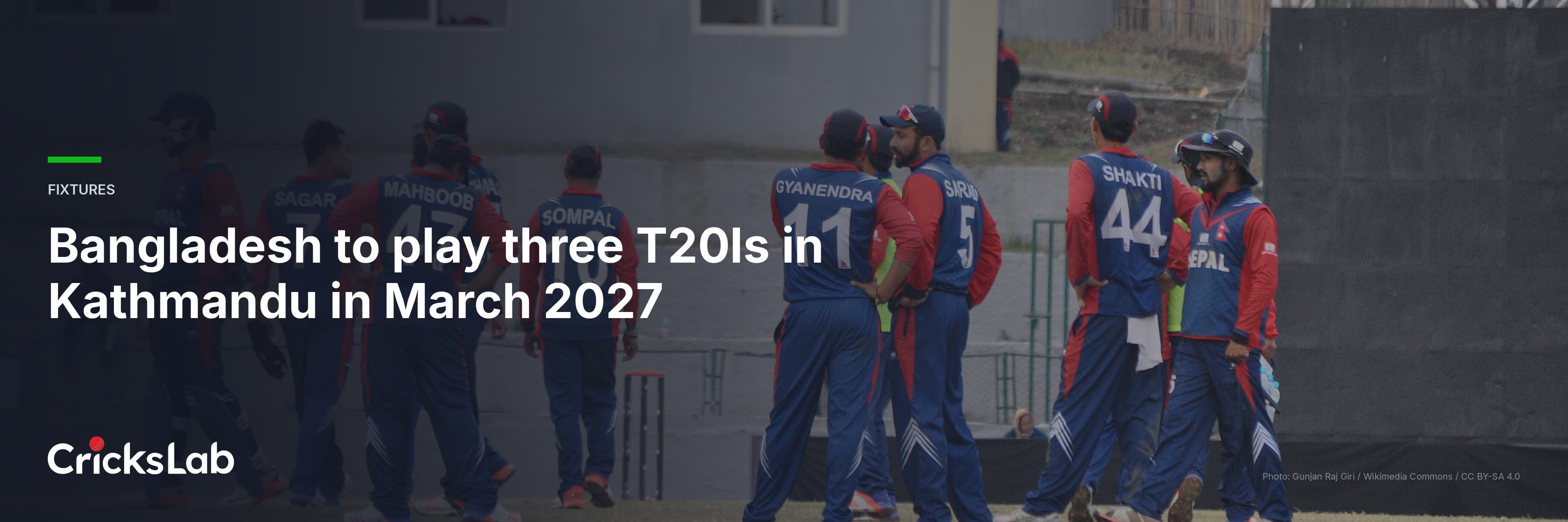 Bangladesh Tour Of Nepal 2027 Set For Three T20Is In Kathmandu