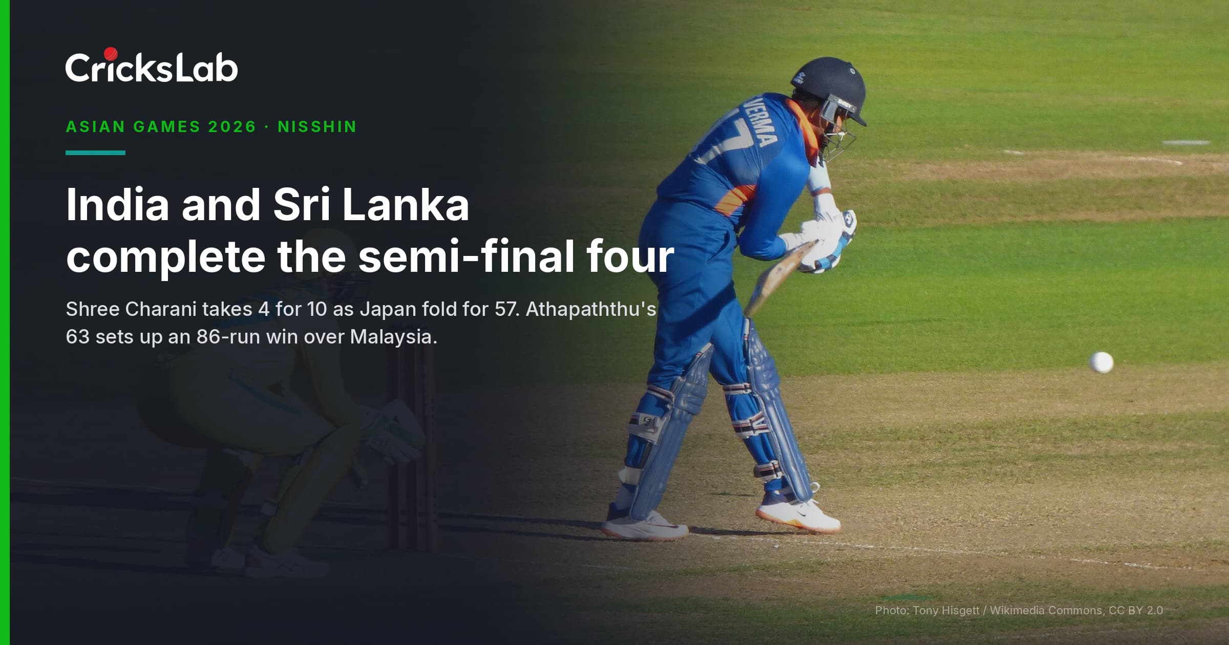 Asian Games Women's Cricket Semi-Finals Set After India And Sri Lanka Wins