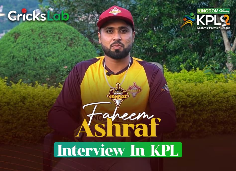 Faheem Ashraf Interview In KPL