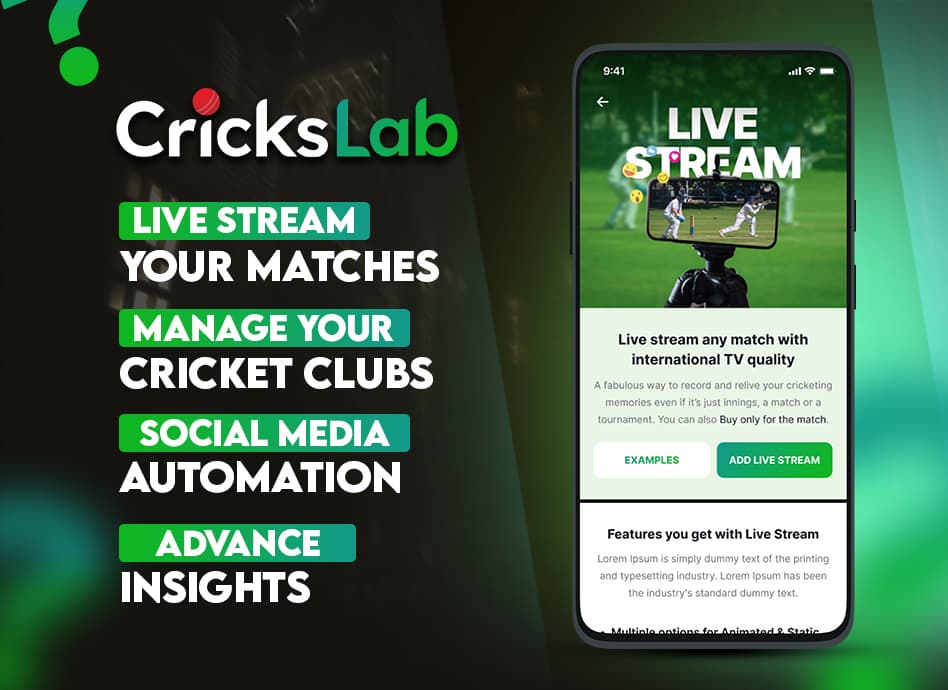 Crickslab Live Stream