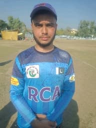 Azaan Shah cricket player profile photo