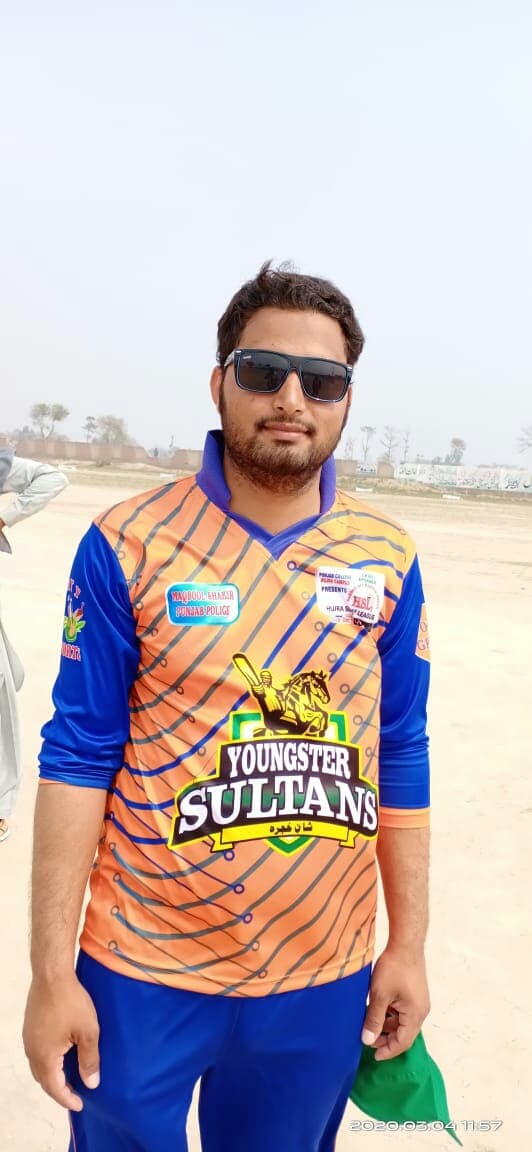 Uzair Hassan cricket player profile photo