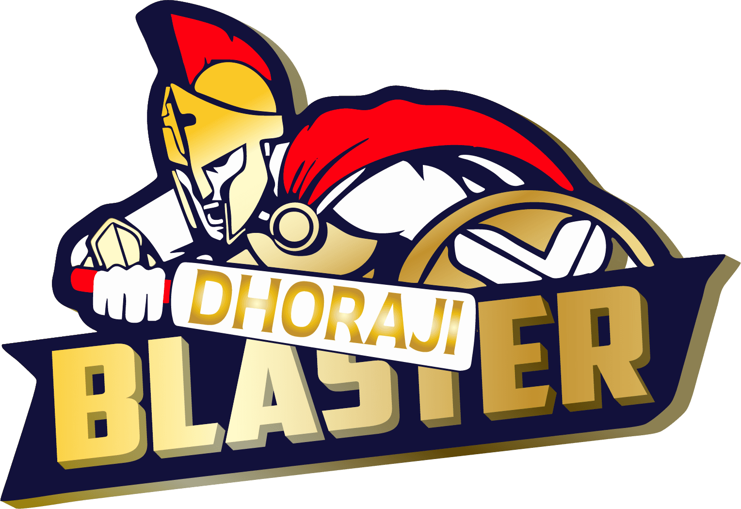 Dhoraji Blasters team logo
