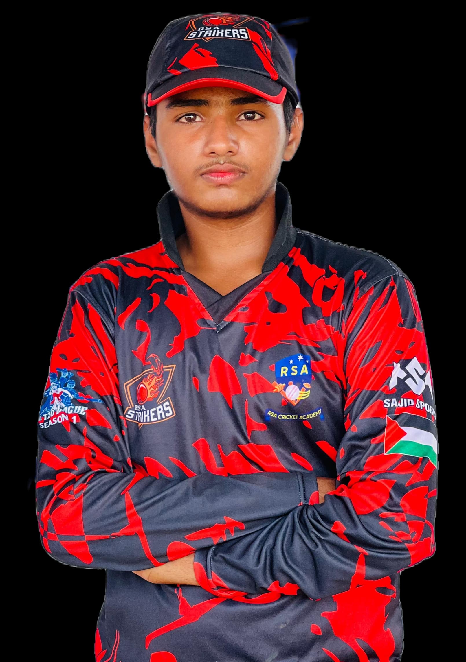 Zohaib Rajper cricket player photo