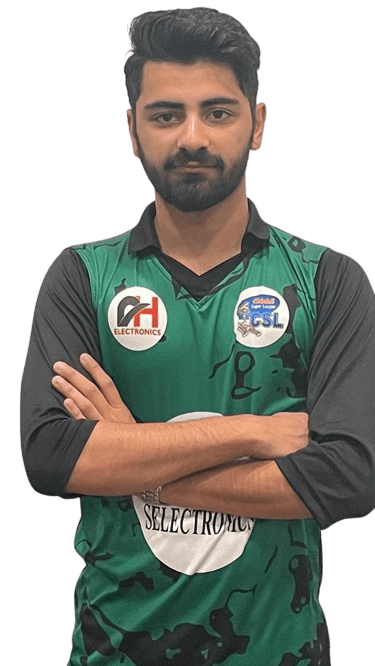 Muneeb Zeeshan cricket player profile photo