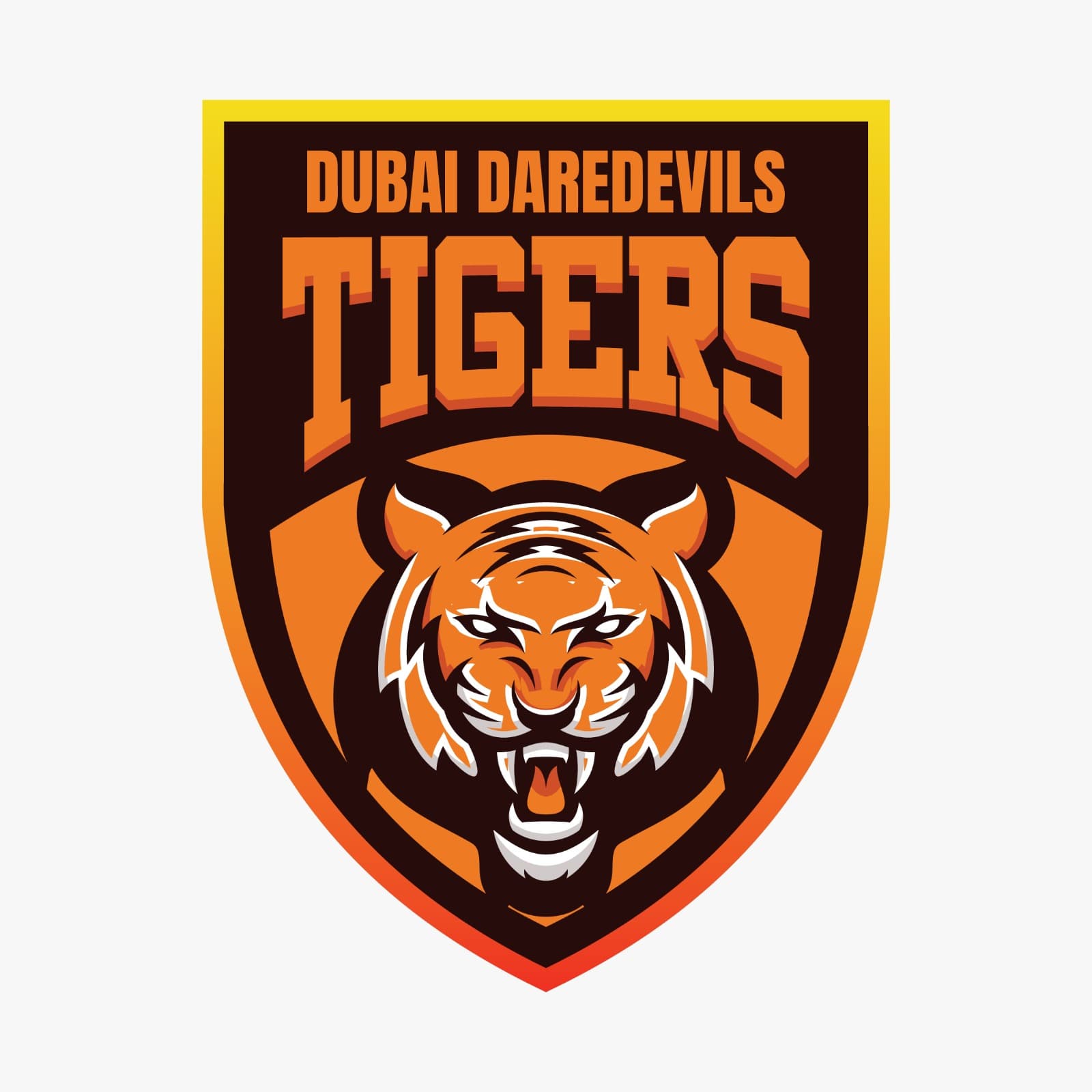 DUBAI DAREDEVILS TIGERS team logo