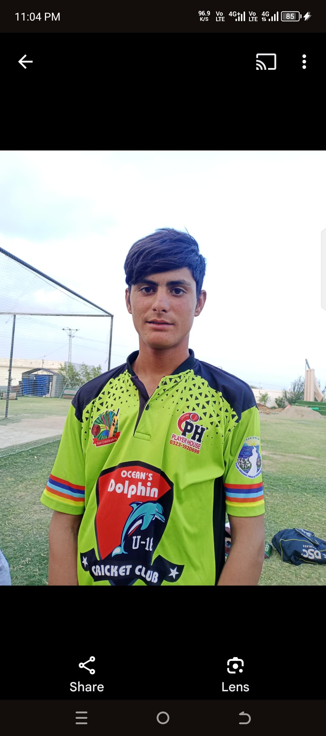 Saludin cricket player profile photo