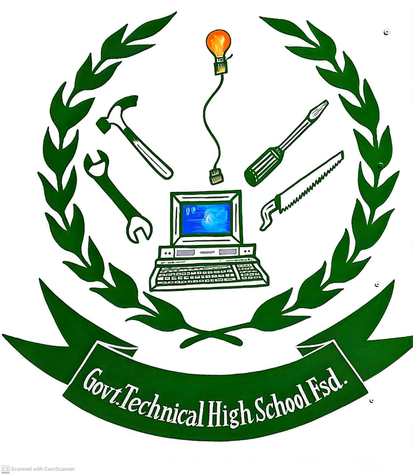 Govt. Technical High School team logo