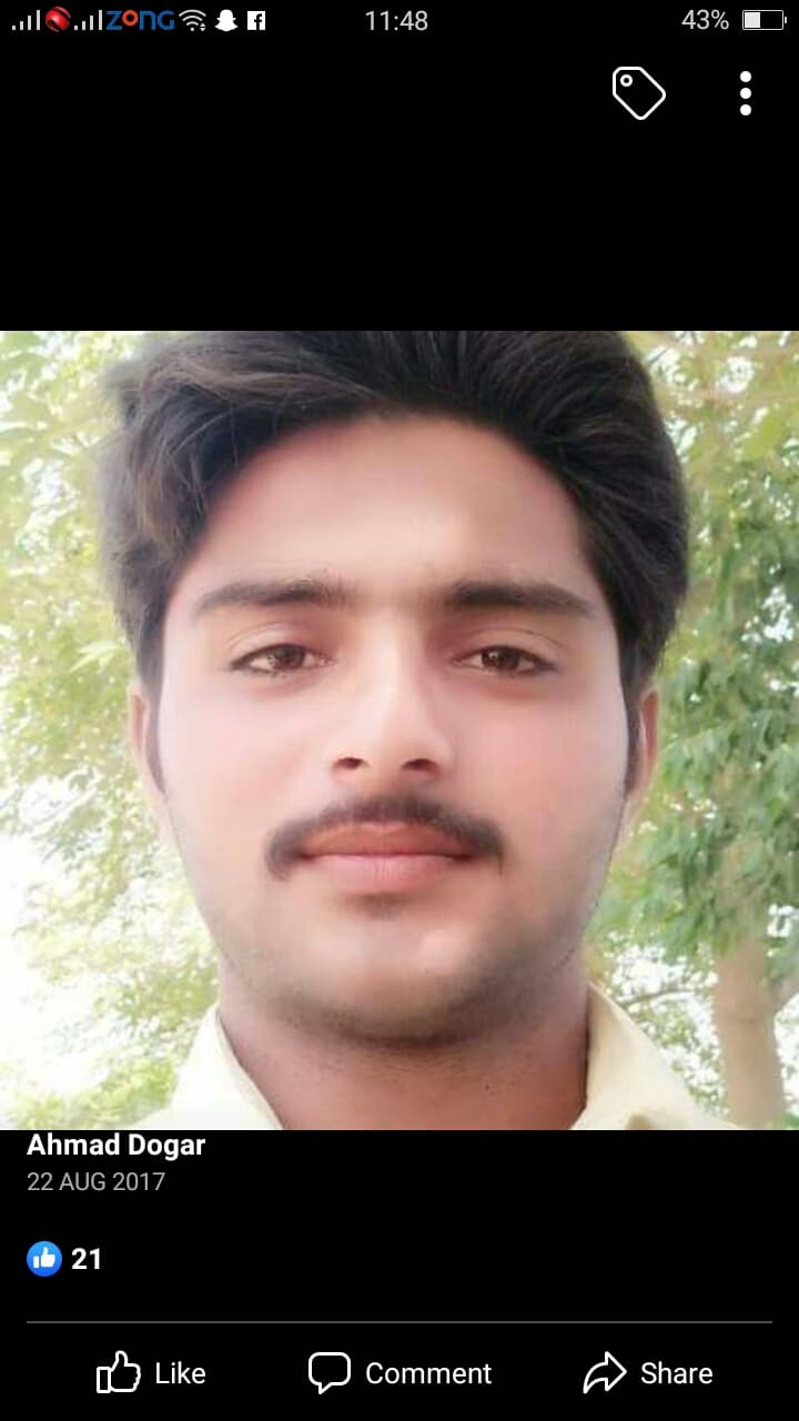 Ahmad Dogar cricket player photo
