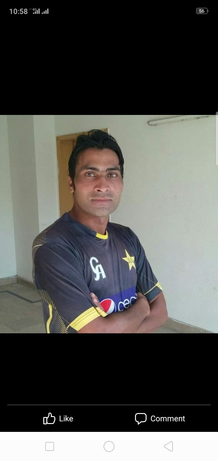 M Arshid Khan cricket player photo