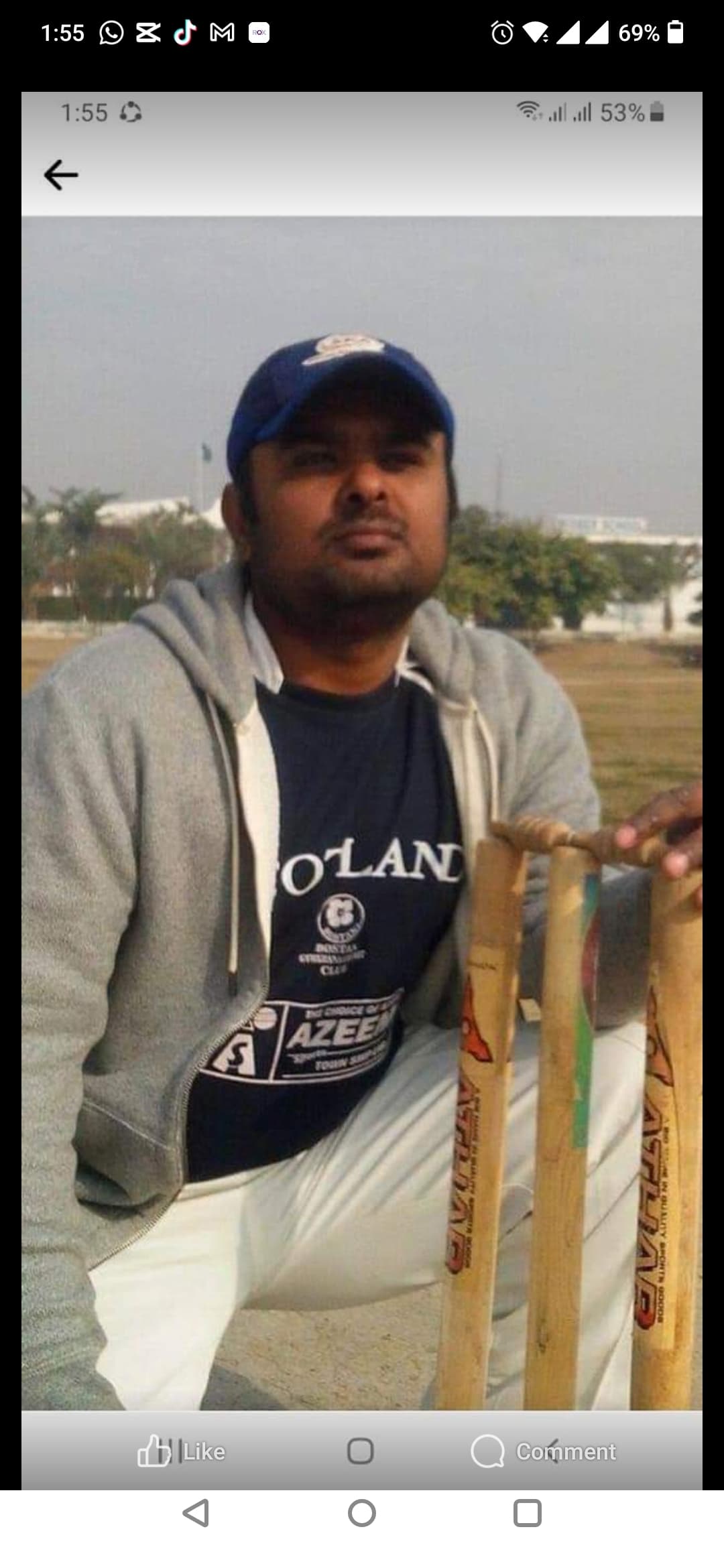 Zahid Khan cricket player profile photo