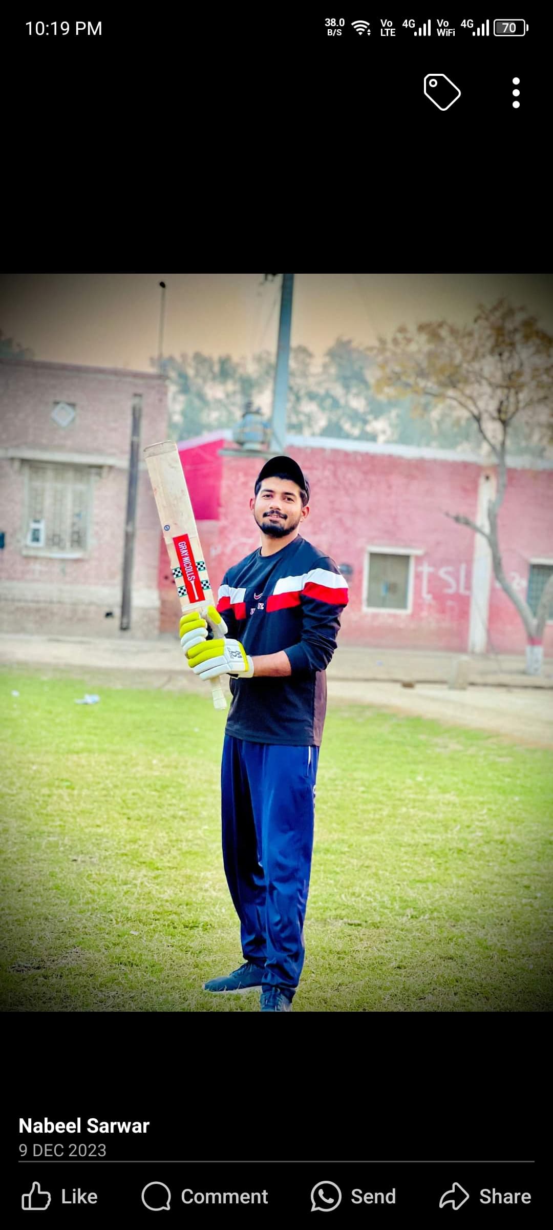 Nabeel Sarwar cricket player profile photo