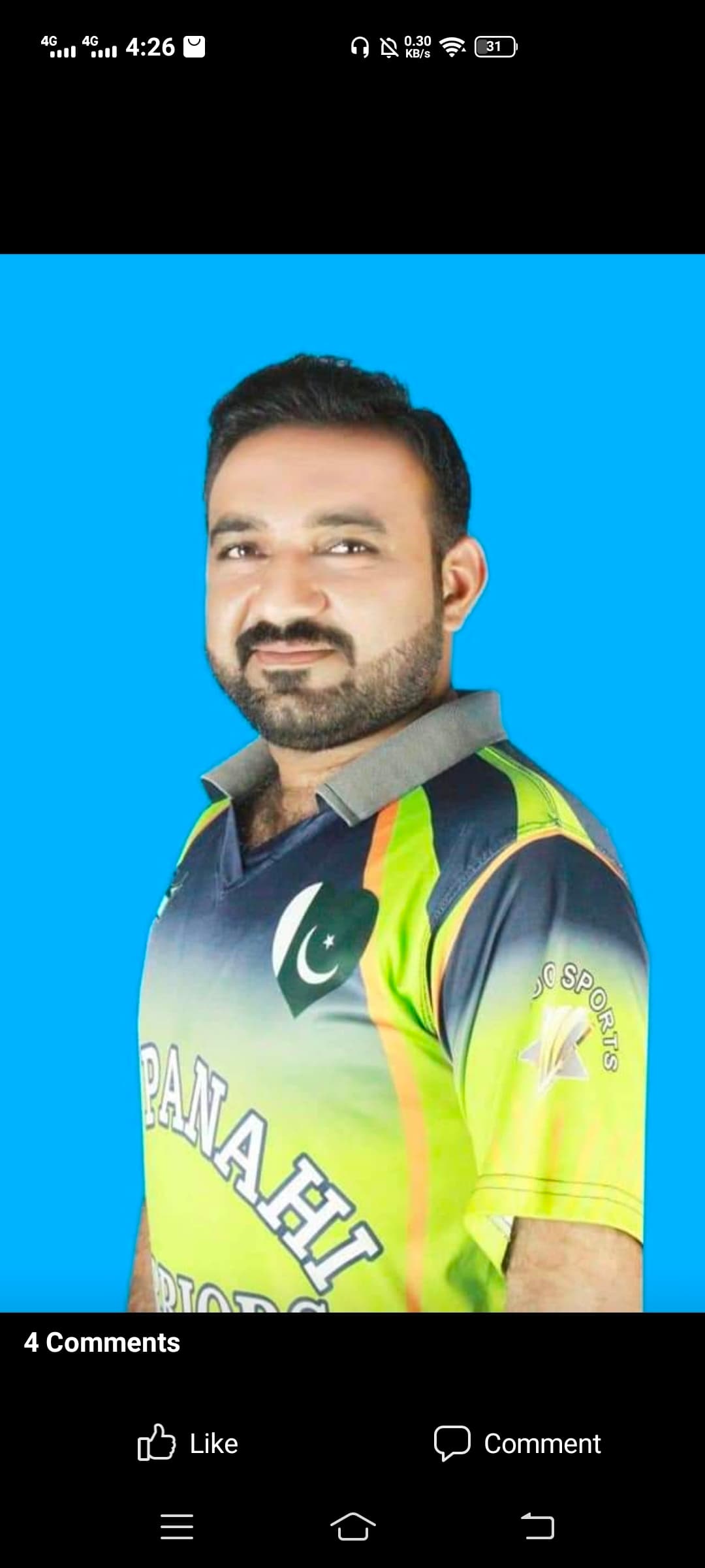 Irfan Hunjra cricket player photo