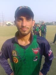 Saqib Khan cricket player profile photo