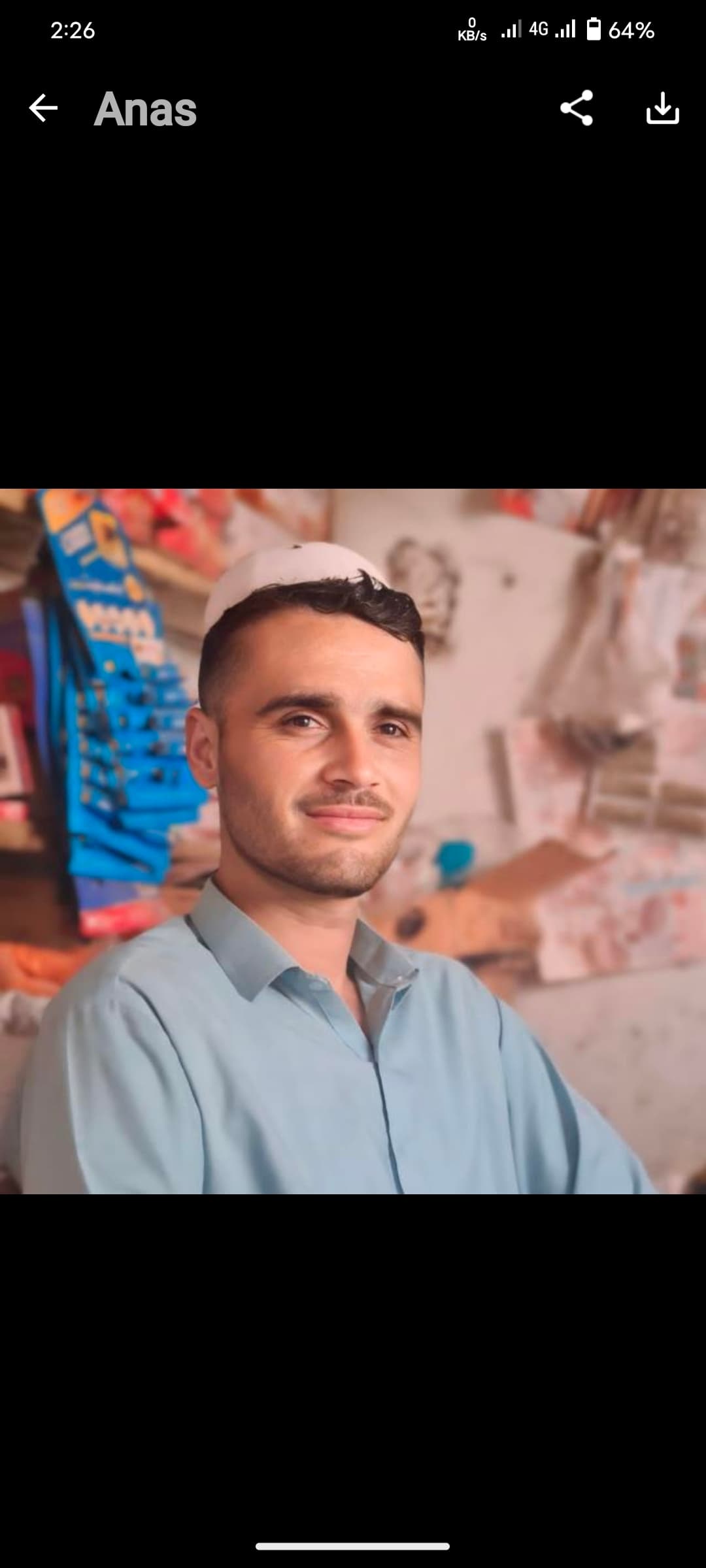 Anas khan cricket player profile photo