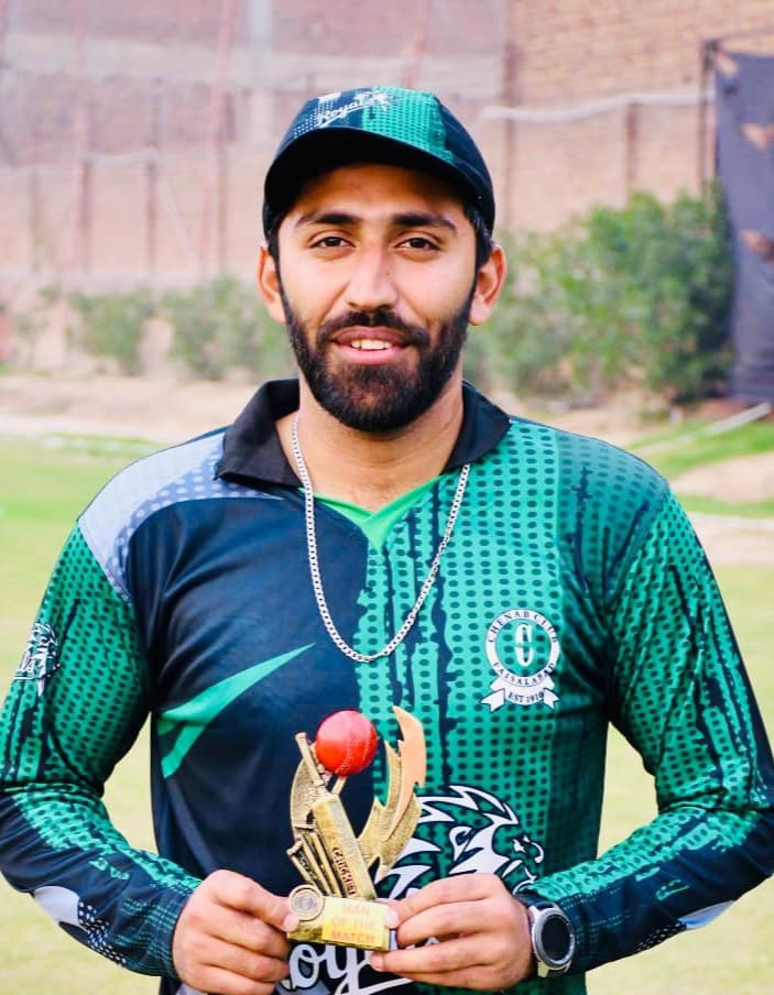 Saad Dar cricket player profile photo