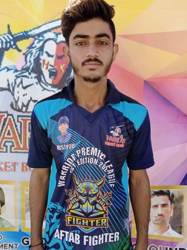 Tanveer Mangi cricket player profile photo