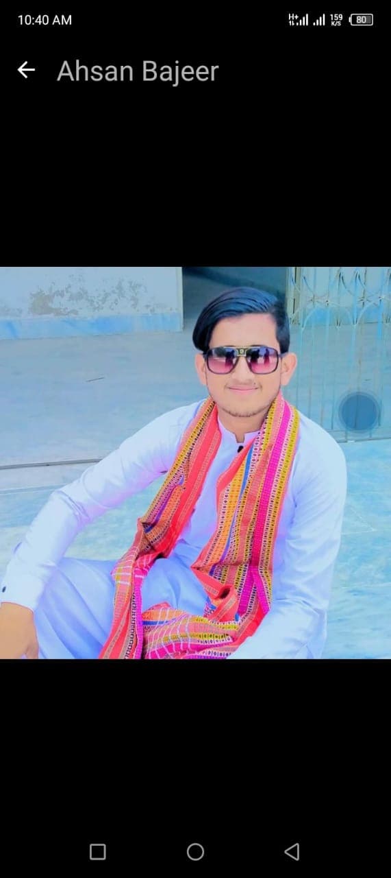 Ahsan Bajeer cricket player photo