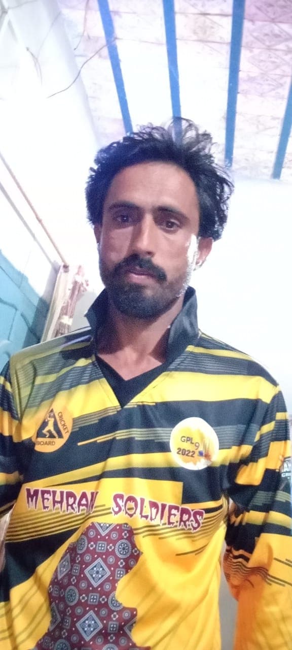 Ashiq Ali Mengal cricket player profile photo