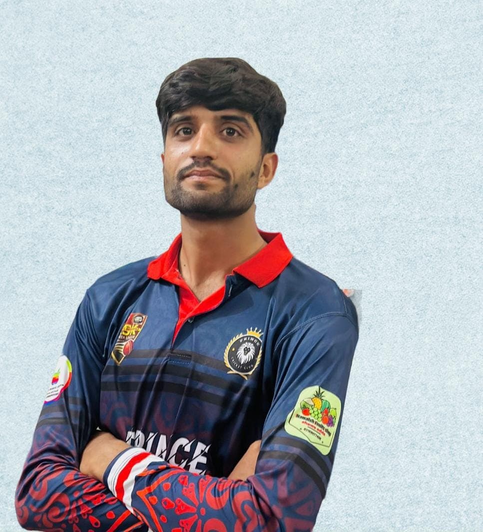 Shahbaz cricket player photo