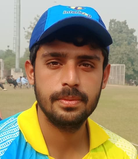M.Simab cricket player photo