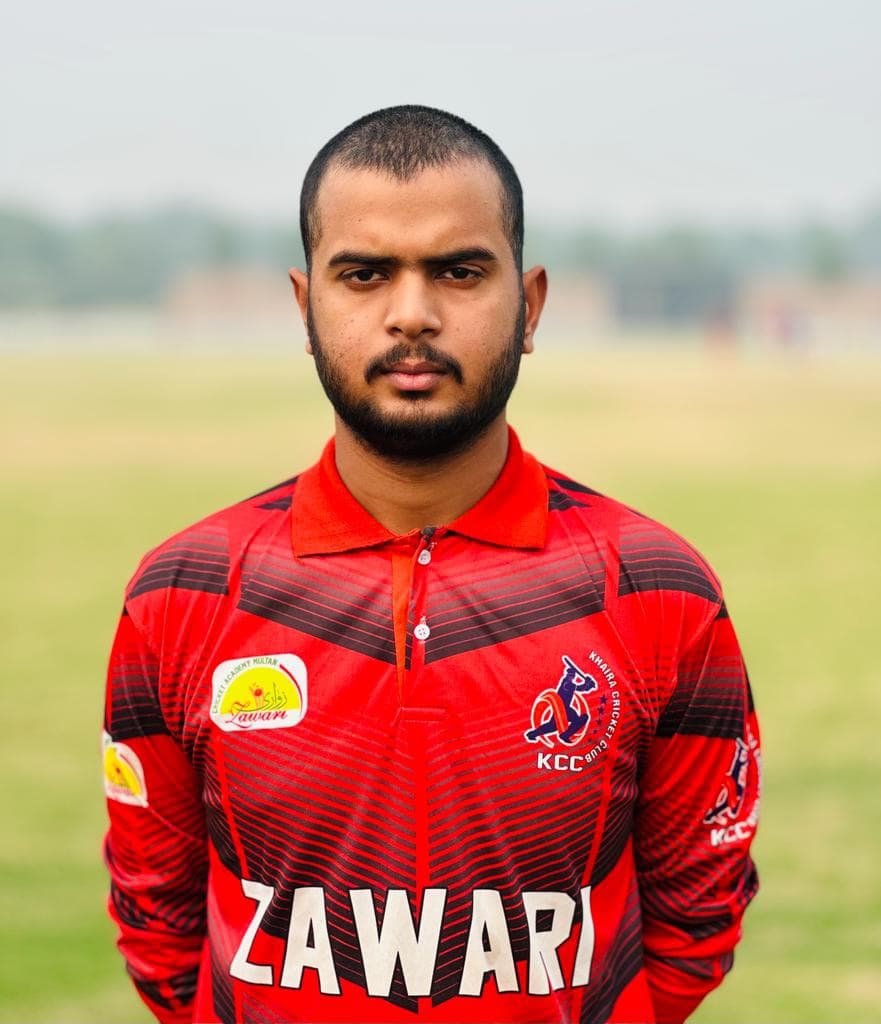 Daniyal cricket player photo