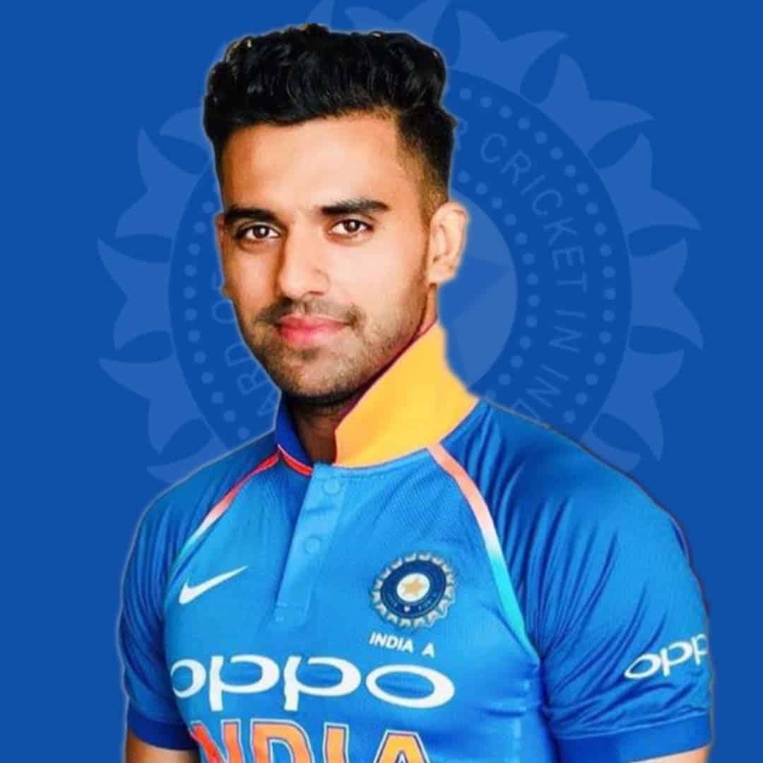 Deepak Chahar cricket player profile photo