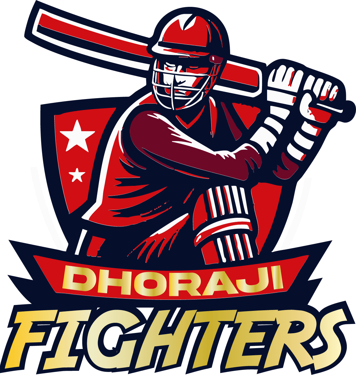 Dhoraji Fighters team logo