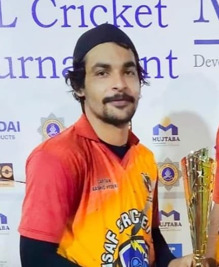 Mushahid Chachar cricket player photo